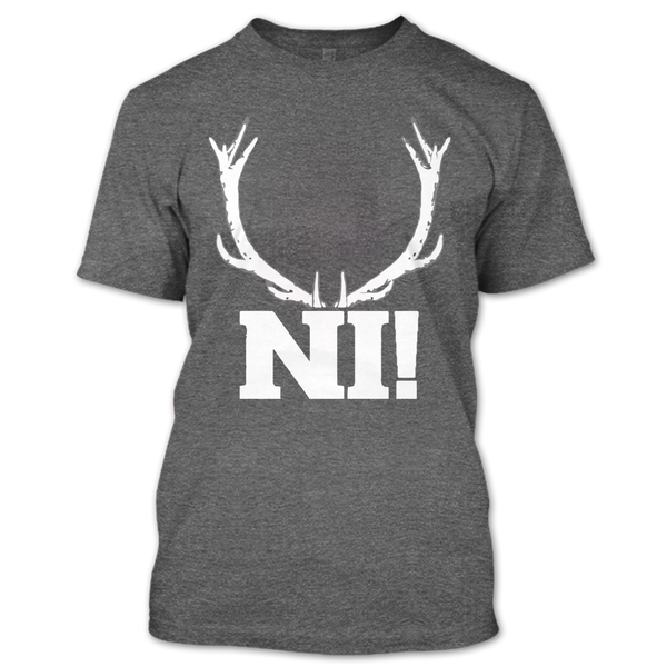 A black t-shirt with the shopify logo