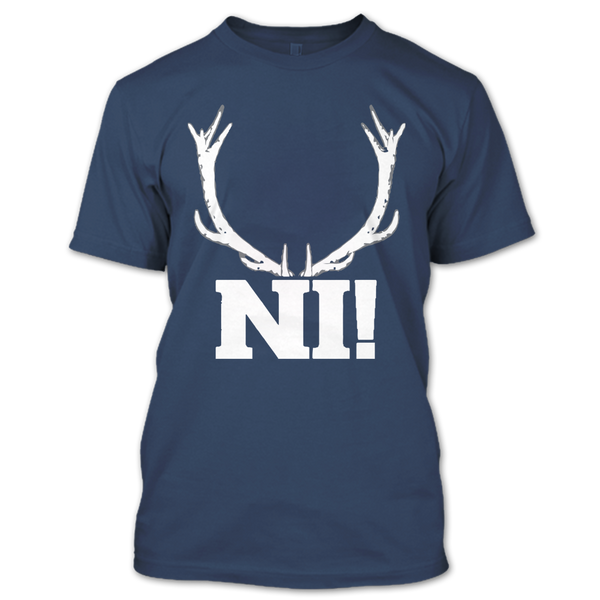 A black t-shirt with the shopify logo