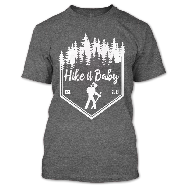 A black t-shirt with the shopify logo