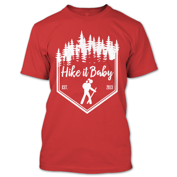 A black t-shirt with the shopify logo