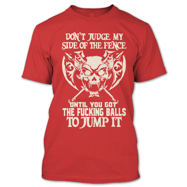 A black t-shirt with the shopify logo