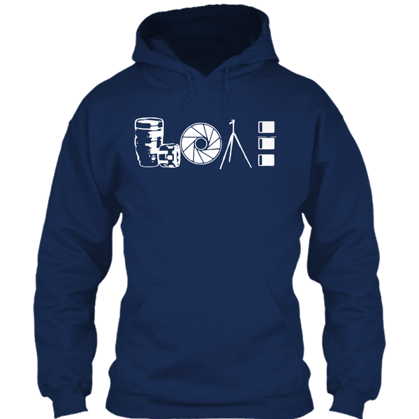 A black t-shirt with the shopify logo