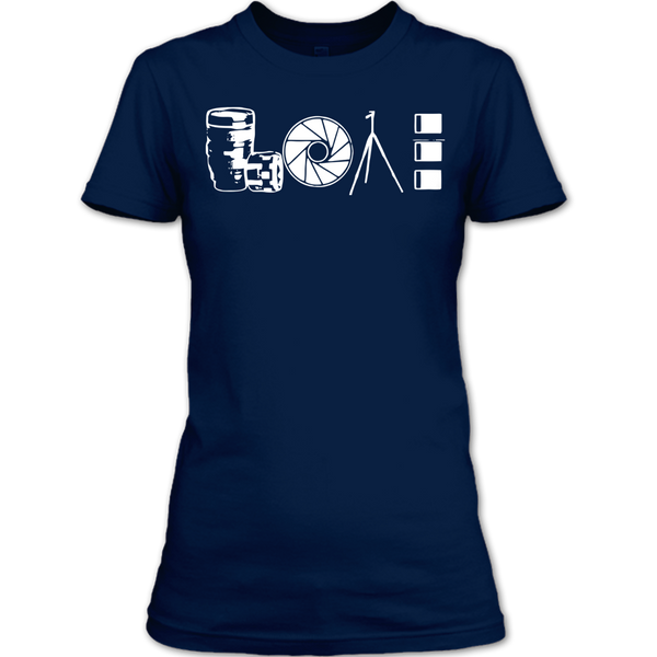 A black t-shirt with the shopify logo