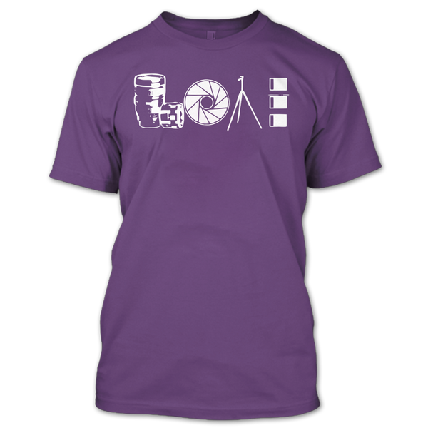 A black t-shirt with the shopify logo