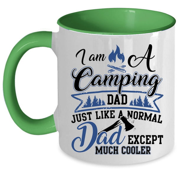 Best Gift For Camping Dad Coffee Mug, I Am A camping Dad Accent Mug