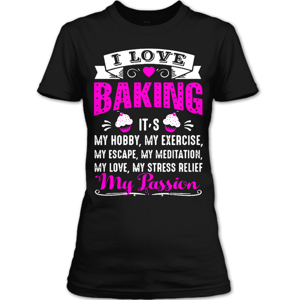 A black t-shirt with the shopify logo