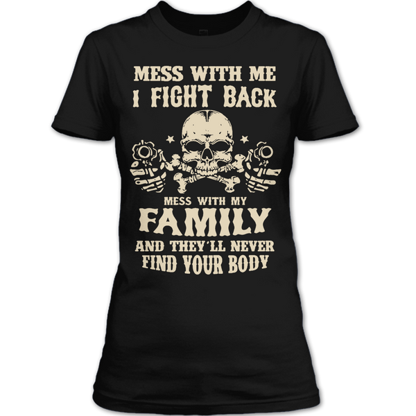 A black t-shirt with the shopify logo