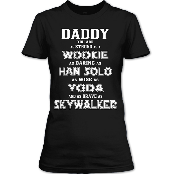 A black t-shirt with the shopify logo