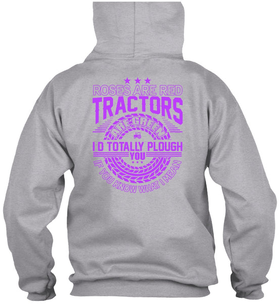Roses Are Red Tractors T Shirt, I Love Tractor T Shirt