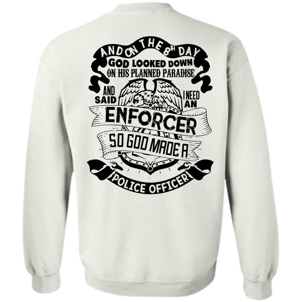 A black t-shirt with the shopify logo