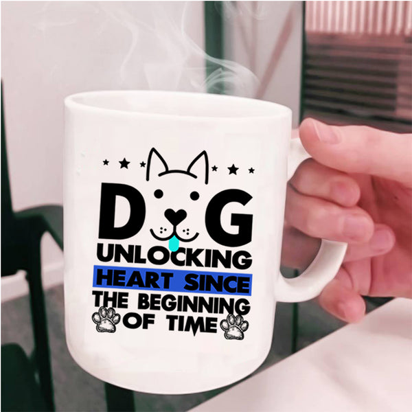 Cute Gift For Dog Lover Coffee Mug, Dog Unlocking Cup