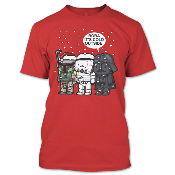 A black t-shirt with the shopify logo