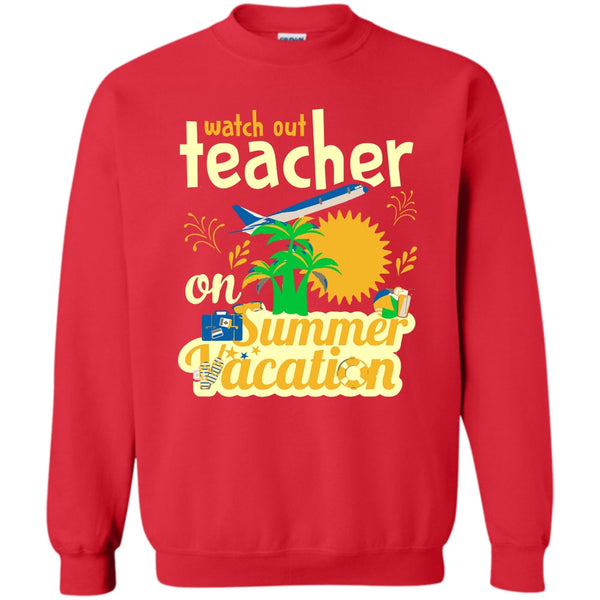 I'm A Coolest Teacher T Shirt, Funny Summer Vacation Sweatshirt