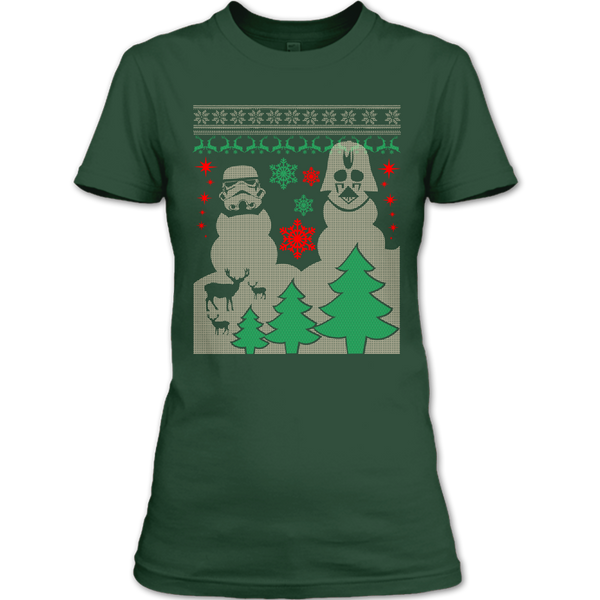 A black t-shirt with the shopify logo