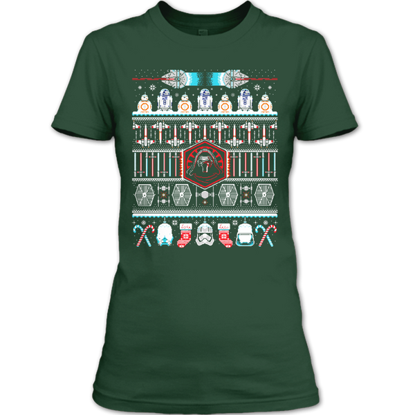 A black t-shirt with the shopify logo