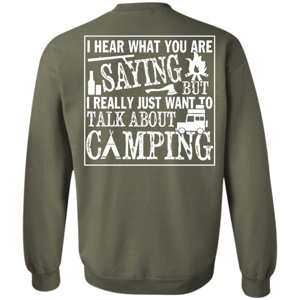 Being A Camping T Shirt, I Love Camper Sweatshirt