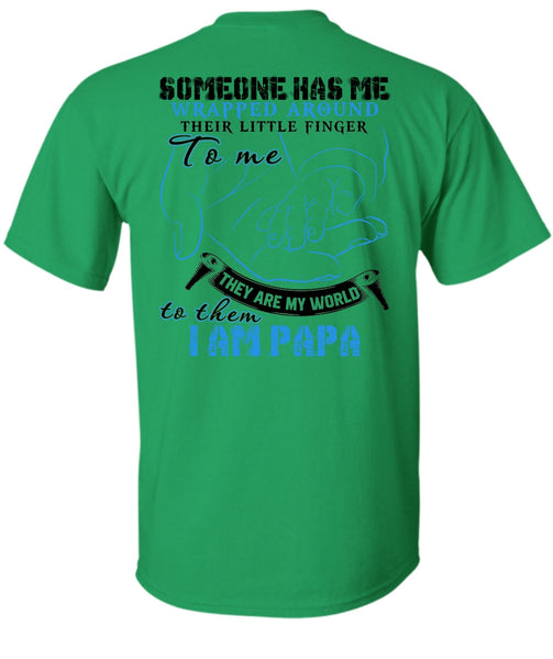 I Am Papa T Shirt, I Love Papa T Shirt