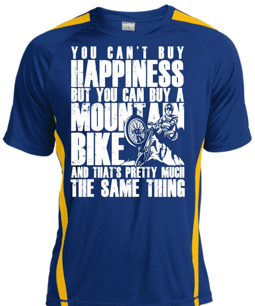 You Can Buy A Mountain Bike T Shirt, You Can't Buy Happiness T Shirt, Cool Shirt