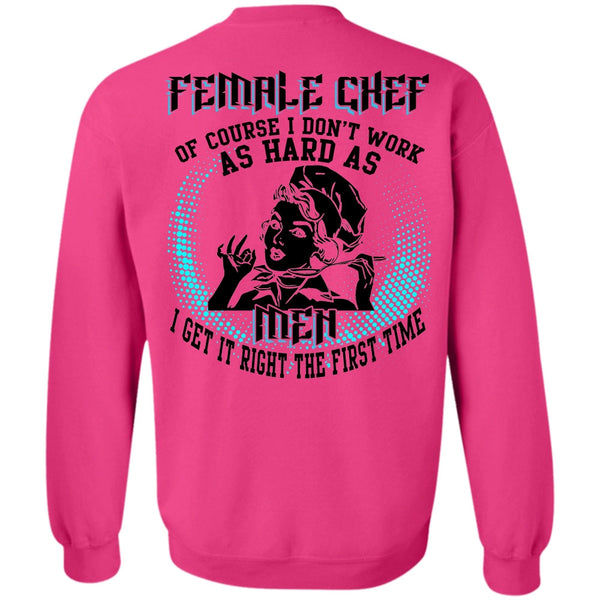I Love Chef T Shirt, Female Chef Sweatshirt