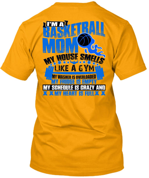 I'm A Basketball Mom T Shirt, I Love Basketball T Shirt