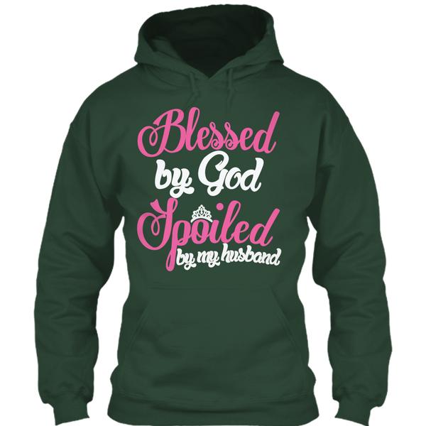 A black t-shirt with the shopify logo