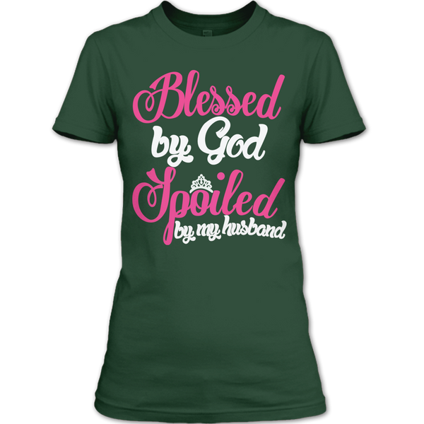 A black t-shirt with the shopify logo