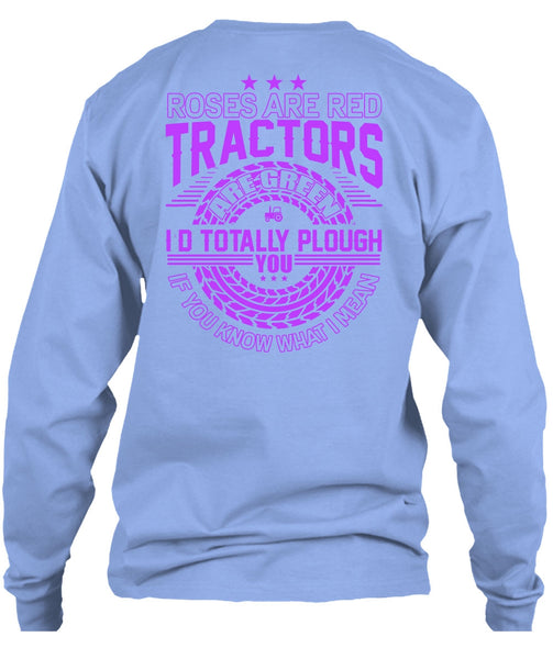 Roses Are Red Tractors T Shirt, I Love Tractor T Shirt