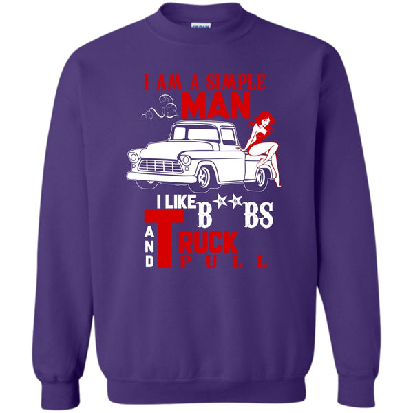 I Like Truck Pull T Shirt, Coolest Trucker Sweatshirt