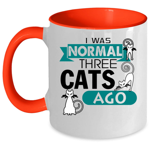 I Was Normal Three Cats Ago Cup, My Pets Mug