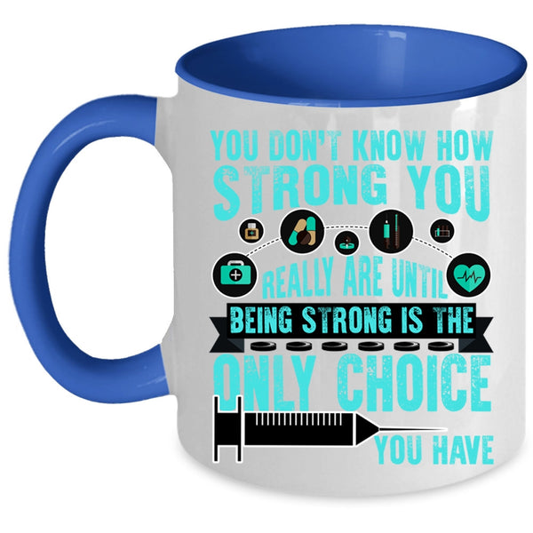 Awesome Nurses Coffee Mug, Strong Nurses Accent Mug