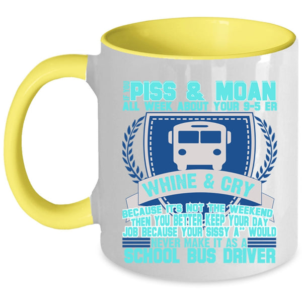 Best Gift For Bus Driver Coffee Mug, School Bus Driver Accent Mug