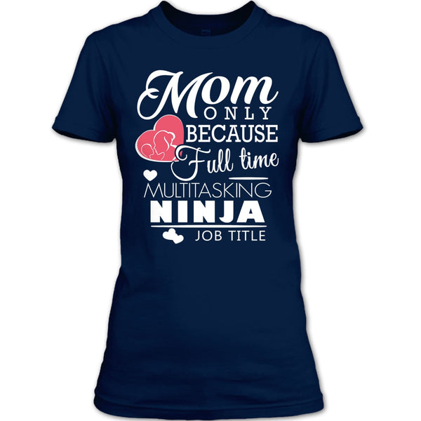 A black t-shirt with the shopify logo