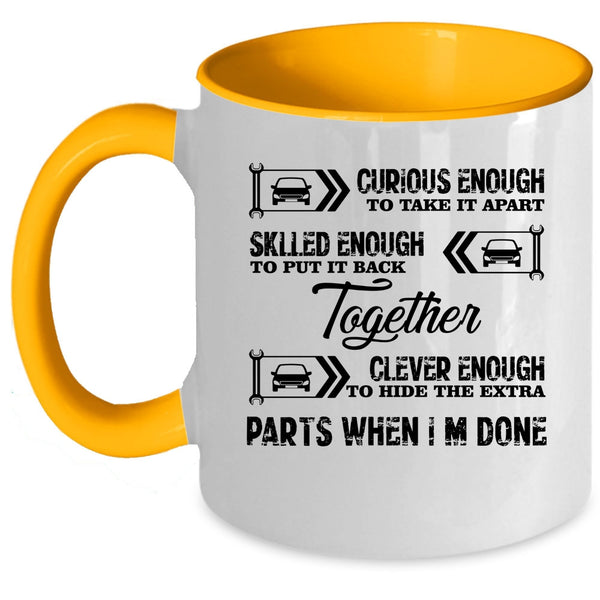 Funny Gift For Mechancis Coffee Mug, Awesome Mechanics Accent Mug