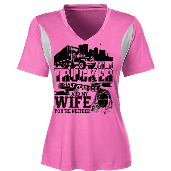 I Only Fear God And My Wife T Shirt, I Love Trucking T Shirt, Awesome T-Shirts