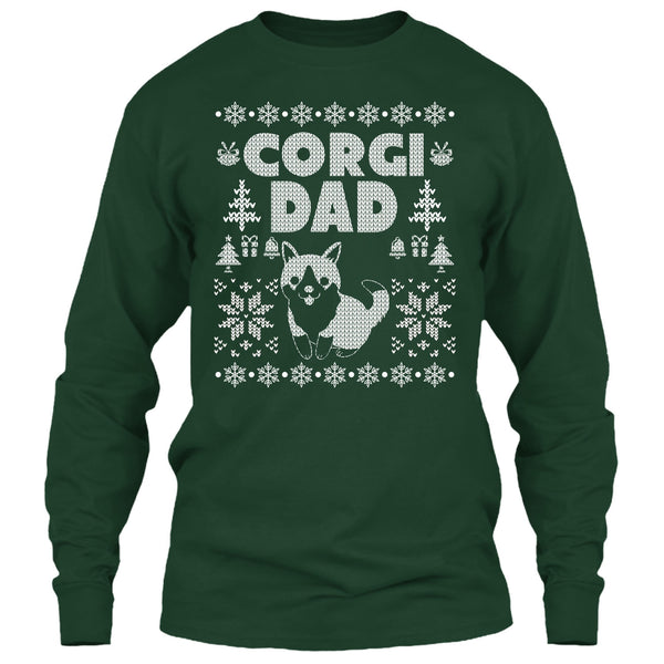 Corgi Dad T Shirt, Coolest Dog Lover T Shirt