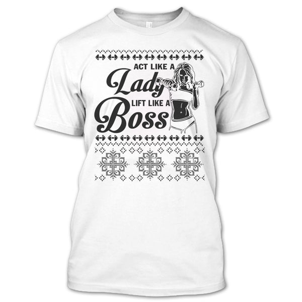 A black t-shirt with the shopify logo