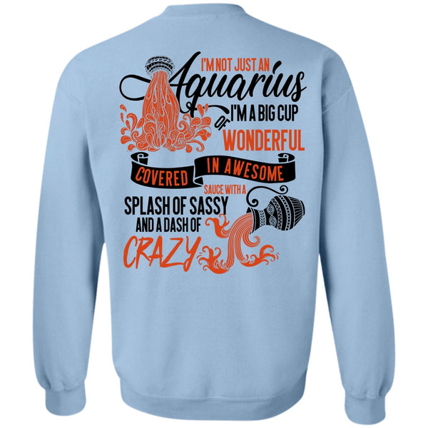 I Love Aquarius T Shirt, I'm Not Just An Aquarius Sweatshirt