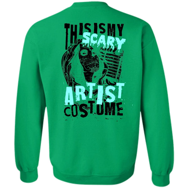 I Love Hair Stylist T Shirt, This Is My Scary Artist Costume Sweatshirt