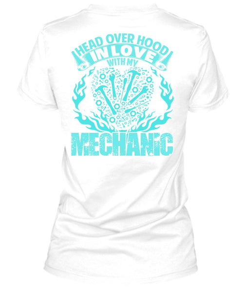 In Love With My Mechanic T Shirt, I Love Mechanic T Shirt
