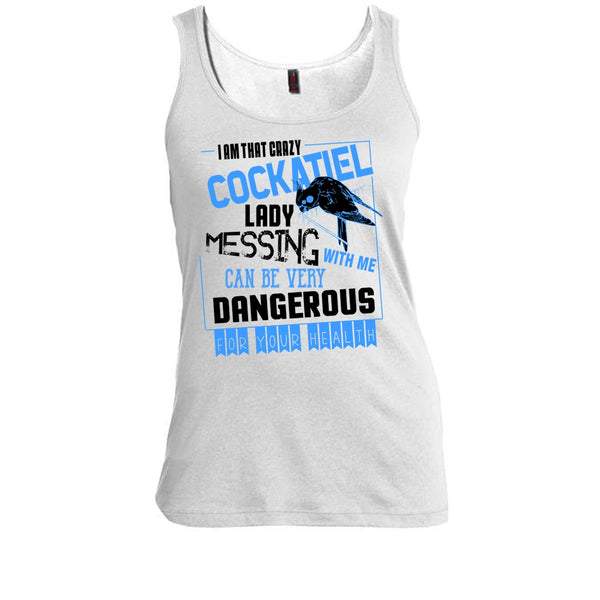 I'm That Crazy Cockatiel Lady T Shirt, Cockatiel Lady T Shirt, Awesome t-shirts