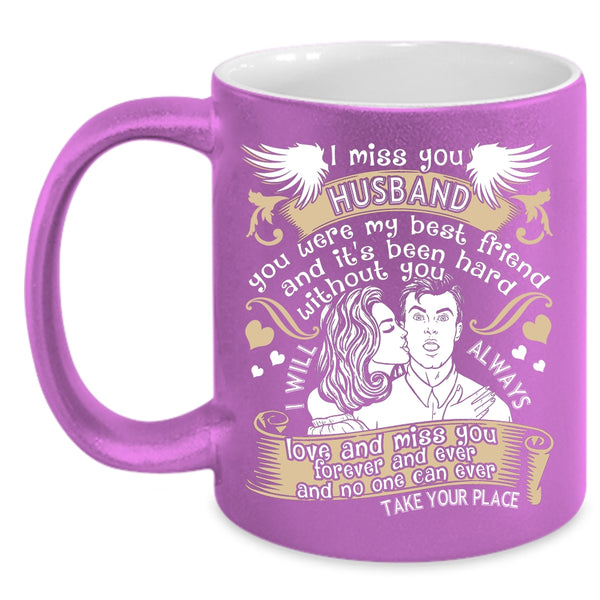 I Miss You Husband Coffee Mug, I Love My Husband Coffee Cup