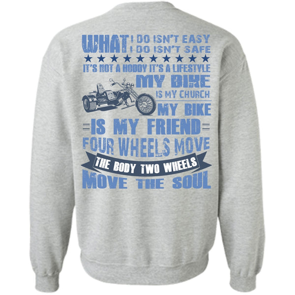 I Love Biking T Shirt, It's A Lifestyle My Bike Sweatshirt