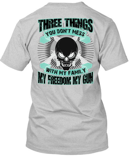 You Don't Mess With My Family T Shirt, I Love Veteran T Shirt