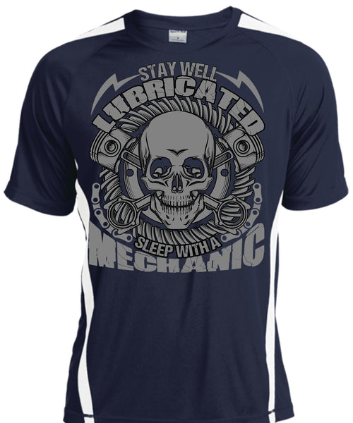 Sleep With A Mechanic T Shirt, Being A Mechanic T Shirt, Cool Shirt