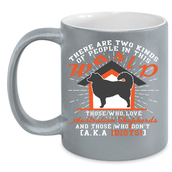 Love Australian Shepherds Coffee Mug, Cool Dogs Coffee Cup