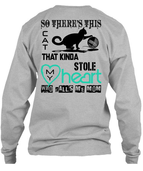 This Cat That Kinda Stole My Heart T Shirt, I Love My Cat T Shirt