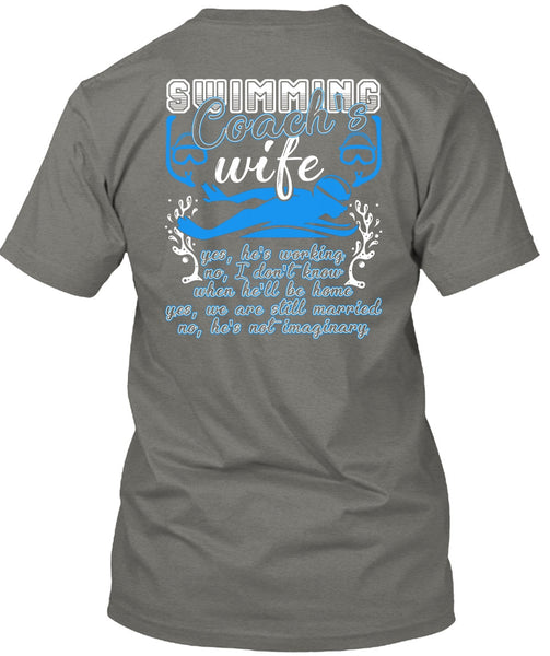 Swimming Coach's Wife T Shirt, We Are Still Married T Shirt