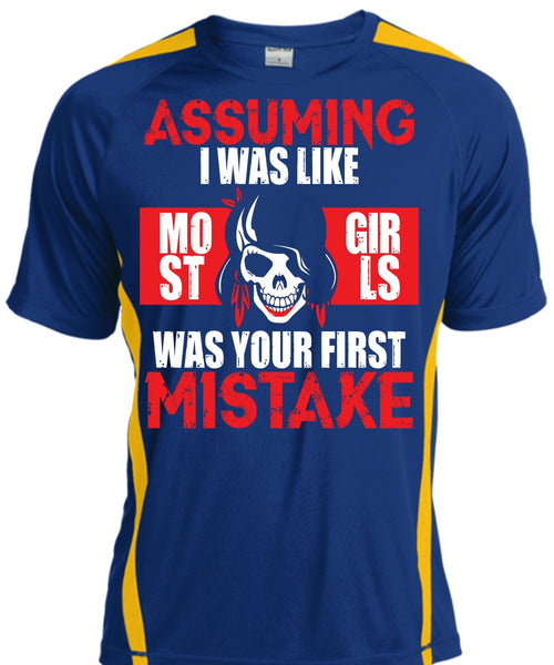I Was Like Most Girls Was Your First Mistake T Shirt, Being A Biker T Shirt, Cool Shirt