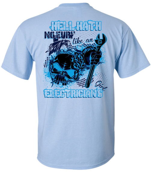 Like An Electrician's Girl T Shirt, I Love Electrician T Shirt