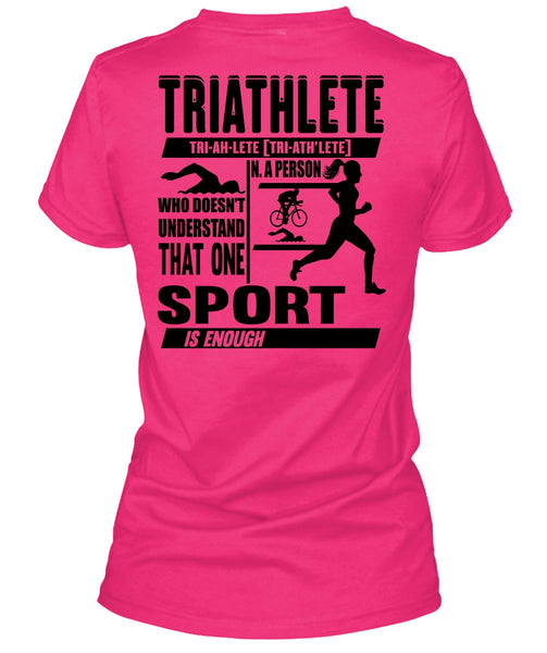 Triathlete T Shirt, I Love Running T Shirt